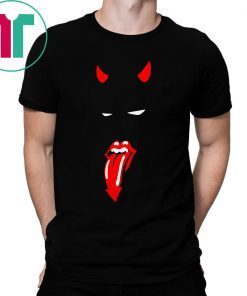 Devil rolling stones halloween shirt