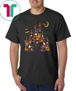 Disney Halloween Castle The Scariest Place On Earth Kids T-shirt