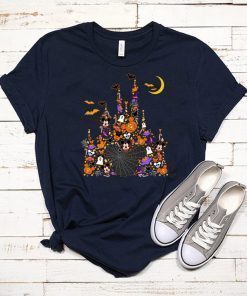 Disney Halloween Castle The Scariest Place On Earth Kids T-shirt