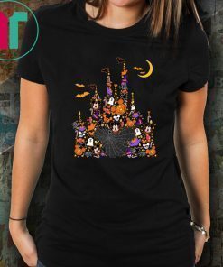 Disney Halloween Castle The Scariest Place On Earth Kids T-shirt