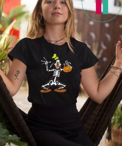 Disney goofy skeleton halloween Shirt