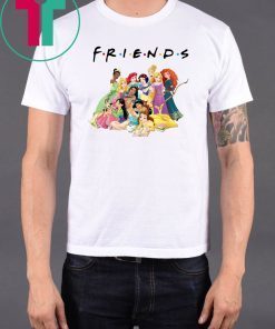 Disney princess movie friends tv show shirt