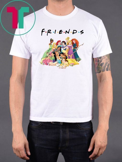 Disney princess movie friends tv show shirt