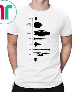 Doctor who star wars star trek science fiction spaceship timeline shirt