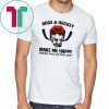 Dogs and hockey make me happy humans make my head hurt shirt