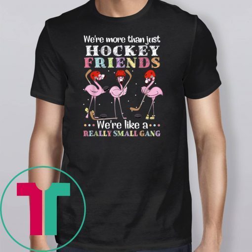 Flamingo we’re more than just hockey friends we’re like a really small gang Shirt