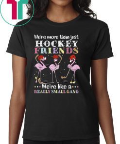 Flamingo we’re more than just hockey friends we’re like a really small gang Shirt