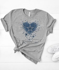 Flying heart stock dallas cowboys shirt