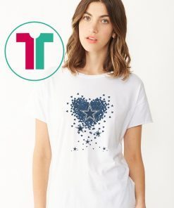 Flying heart stock dallas cowboys shirt