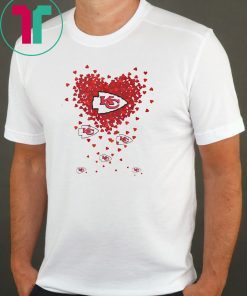 Flying heart stock kansas city chiefs shirt