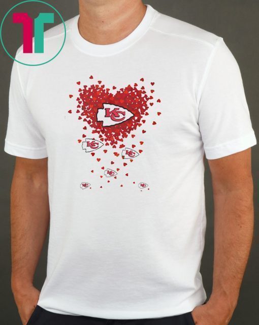 Flying heart stock kansas city chiefs shirt