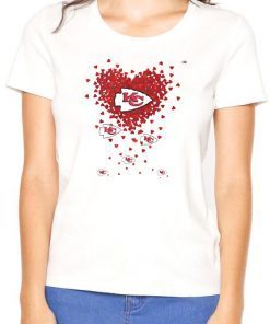 Flying heart stock kansas city chiefs shirt