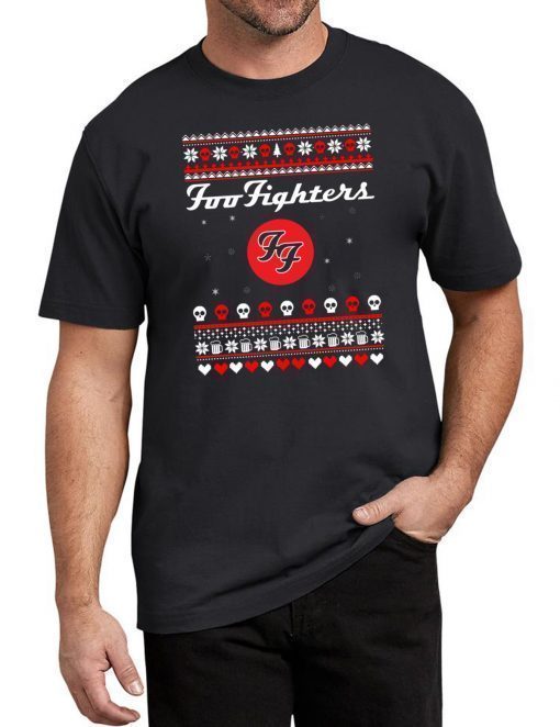 Foo Fighters Christmas Tee Shirt