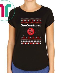 Foo Fighters Christmas Tee Shirt