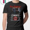 Foo fighters 25th anniversary 1994-2019 signatures thank you for the memories shirt