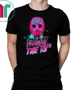 Friday 13th Funny Halloween Horror Graphic T-Shirt