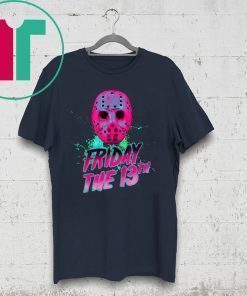 Friday 13th Funny Halloween Horror Graphic T-Shirt