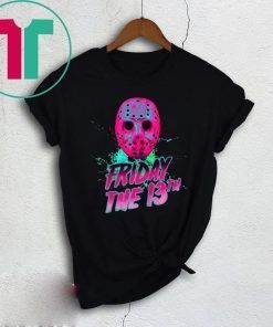 Friday 13th Funny Halloween Horror Graphic T-Shirt