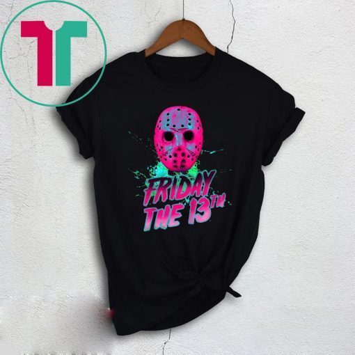 Friday 13th Funny Halloween Horror Graphic T-Shirt