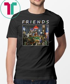 Friends Horror Halloween Playing Card T-Shirt