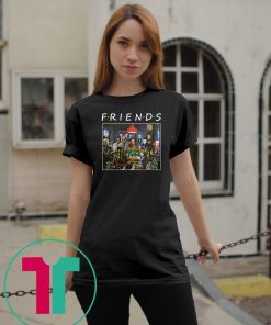 Friends Horror Halloween Playing Card T-Shirt