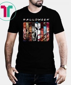 Friends tv show horror characters movies halloween shirt