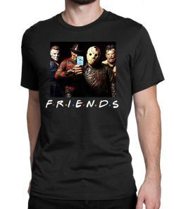 Friends tv show horror villains selfie shirt