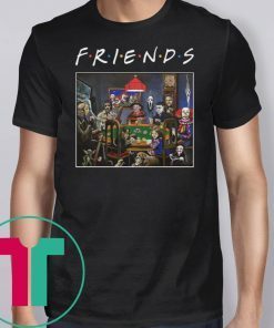 Friends tv show slashers playing poker shirt