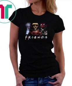 Friends tv show the conjuring characters shirt