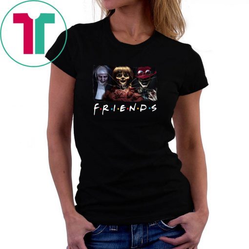 Friends tv show the conjuring characters shirt