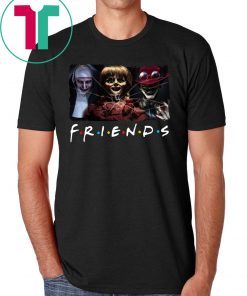 Friends tv show the conjuring characters shirt