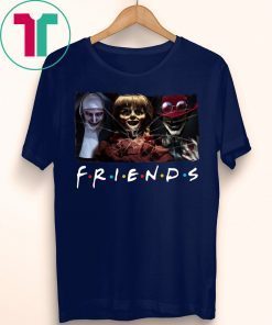 Friends tv show the conjuring characters shirt