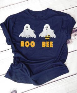 Funny Boo Bees T-Shirt Halloween T-Shirt For Mens Women T-Shirt