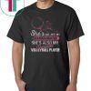 Funny She's Not Just My Granddaughter Volleyball Player Gift T-Shirt