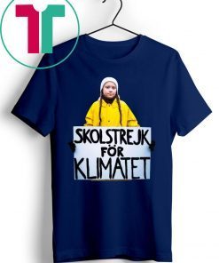 OFFICIAL GRETA THUNBERG SKOLSTREJK FOR KLIMATET T-SHIRT