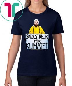 OFFICIAL GRETA THUNBERG SKOLSTREJK FOR KLIMATET T-SHIRT