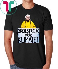 OFFICIAL GRETA THUNBERG SKOLSTREJK FOR KLIMATET T-SHIRT