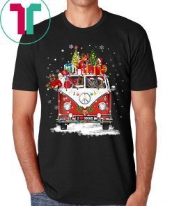 German Shepherd Christmas Car Shirt