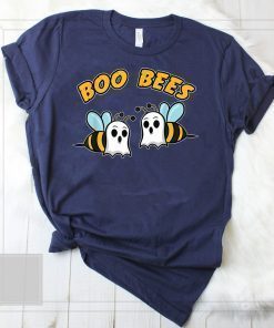 Halloween Boo Bees Honey Bee Ghost Funny Beekeeper Gift T-Shirt