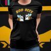 Halloween Boo Bees Honey Bee Ghost Funny Beekeeper Gift T-Shirt