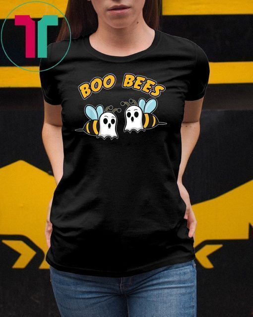 Halloween Boo Bees Honey Bee Ghost Funny Beekeeper Gift T-Shirt