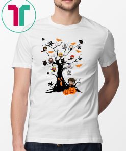 Halloween Harry Potter Tree T-Shirt For Mens Womens