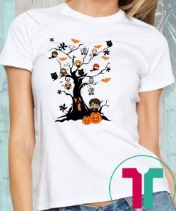 Halloween Harry Potter Tree T-Shirt Limited Edition