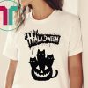 Halloween Pumpkin Cats Shirt