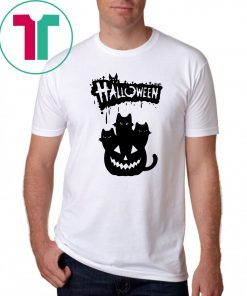Halloween Pumpkin Cats shirt