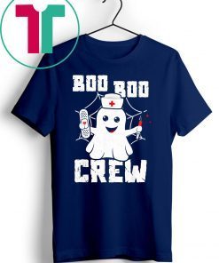 Halloween boo boo crew ghost nurse shirt