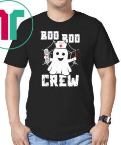Halloween boo boo crew ghost nurse shirt