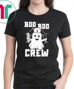 Halloween boo boo crew ghost nurse shirt