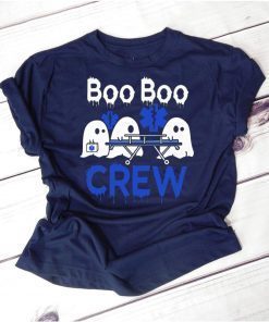Halloween boo boo crew ghost paramedic shirt