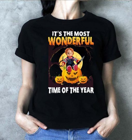 Halloween chucky it's the most wonderful time of the year shirt